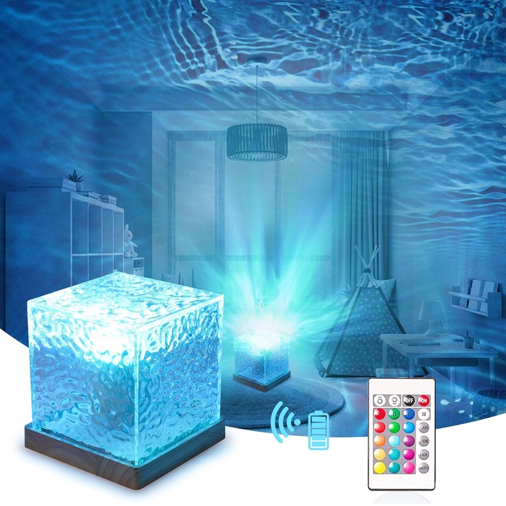 LED Cube Light with Remote